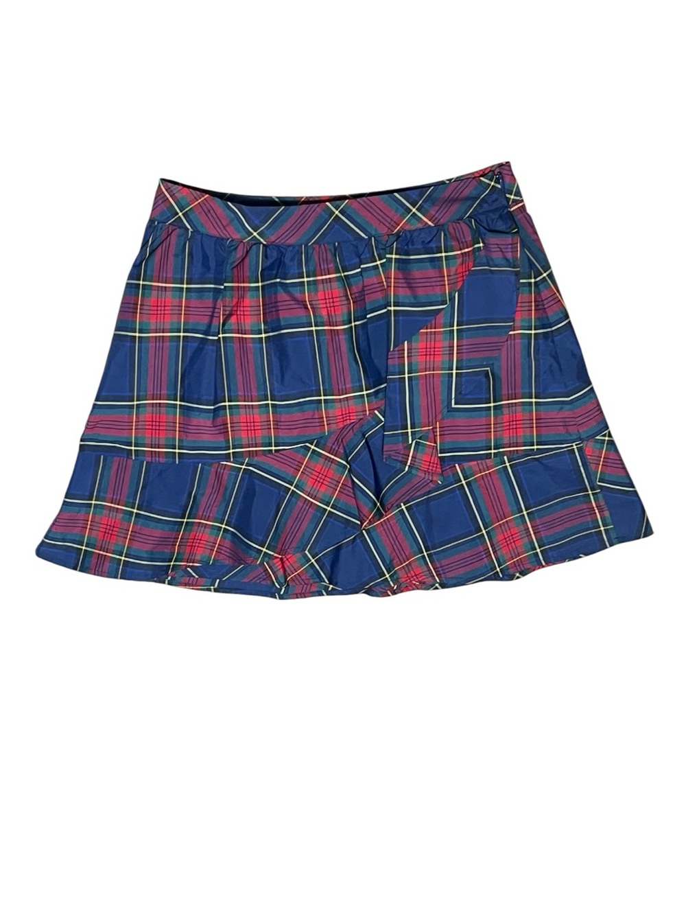 Vineyard Vines Jolly Plaid Ruffle Tartan Skirt - Picture 14 of 15